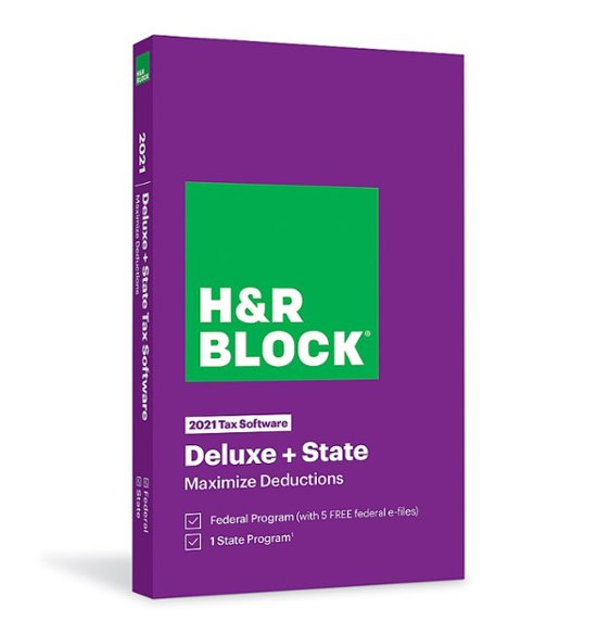 H&R Block Deluxe 2019 for Mac / Pc