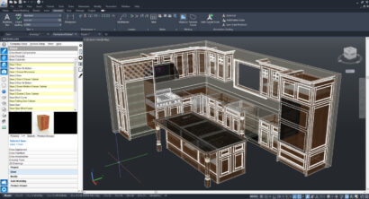 autocad toolbox kitchen 3d