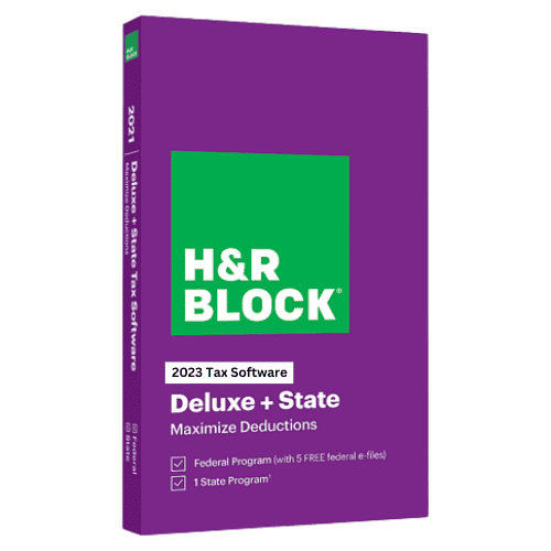 H&R Block Premium & Business Tax Software 2023